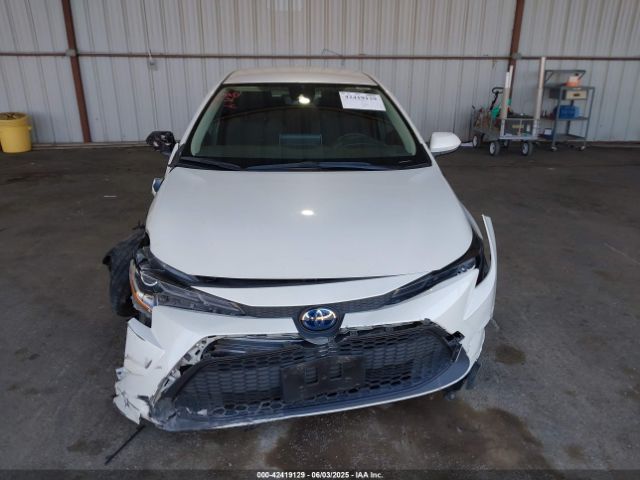 JTDEBRBE2LJ001274 Toyota Corolla Hybrid Le
