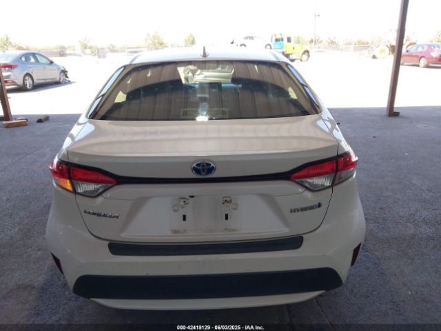 JTDEBRBE2LJ001274 Toyota Corolla Hybrid Le