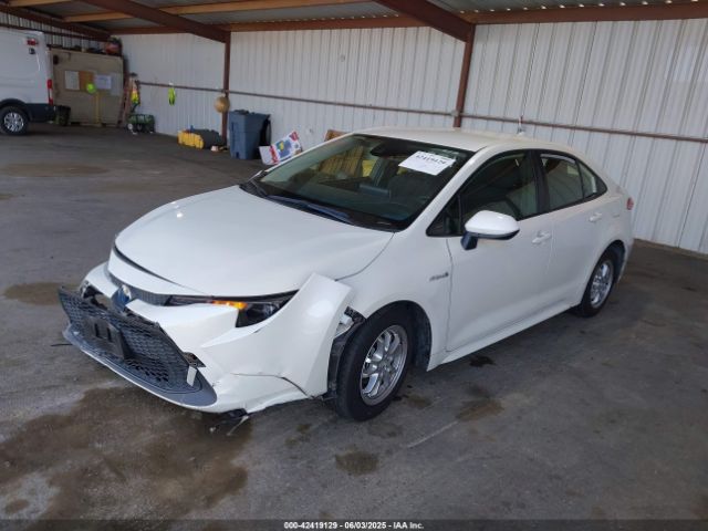 JTDEBRBE2LJ001274 Toyota Corolla Hybrid Le