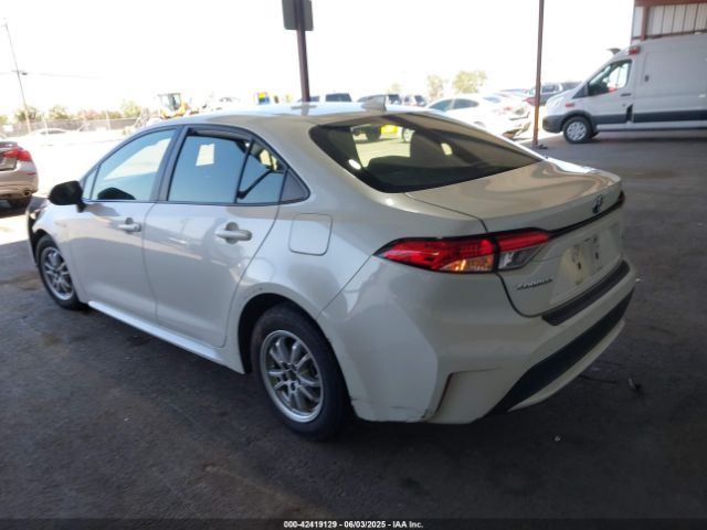 JTDEBRBE2LJ001274 Toyota Corolla Hybrid Le