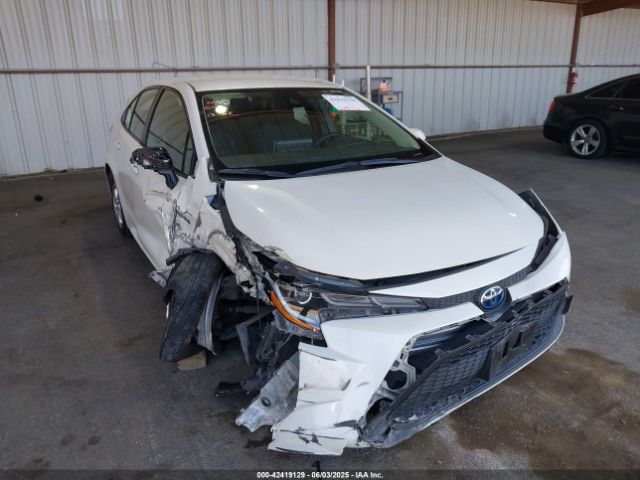 JTDEBRBE2LJ001274 Toyota Corolla Hybrid Le