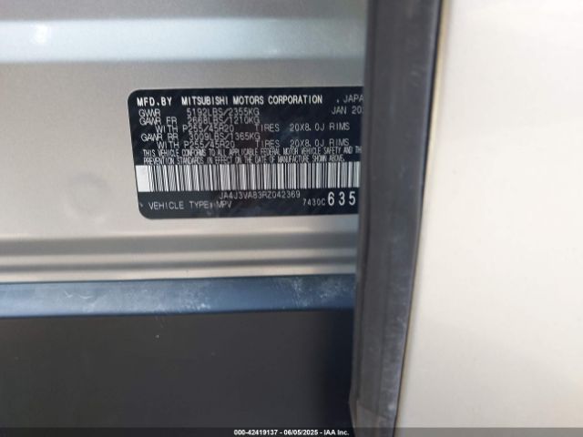 2024 MITSUBISHI OUTLANDER JA4J3VA83RZ042369 Photo 8