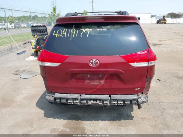 5TDKK3DC6ES417507 Toyota Sienna Le V6 8 Passenger