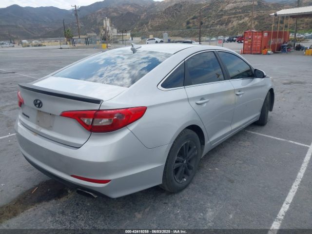 5NPE24AF1GH266683 Hyundai SONATA SE