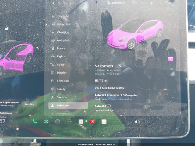 2018 TESLA MODEL 3 5YJ3E1EB5JF104159 Photo 6