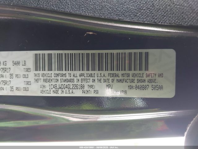 2016 JEEP WRANGLER UNLIMITED 1C4BJWDG4GL226180 Photo 8