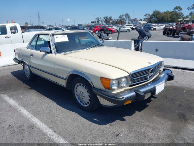 1987 MERCEDES-BENZ 560 WDBBA48D2HA061438