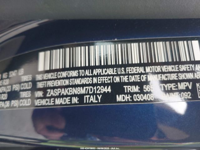2021 ALFA ROMEO STELVIO ZASPAKBN8M7D12944 Photo 8