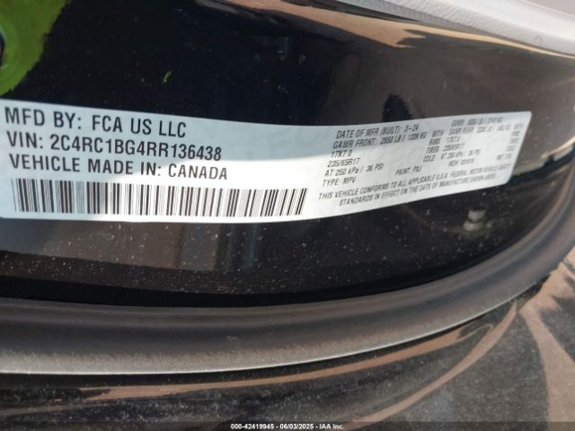 2024 CHRYSLER PACIFICA 2C4RC1BG4RR136438 Photo 8