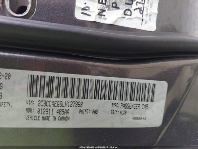 2020 CHRYSLER 300 2C3CCAEG6LH127968 Photo 8