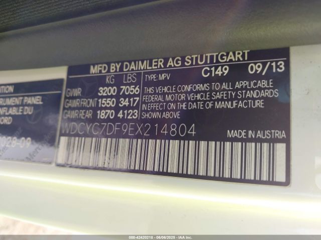 2014 MERCEDES-BENZ G 63 AMG WDCYC7DF9EX214804 Photo 8
