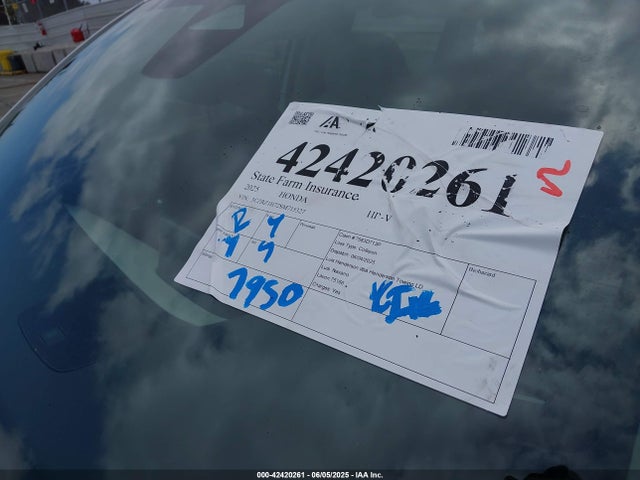 3CZRZ1H72SM715327 Honda Hr-v 2wd Ex-l