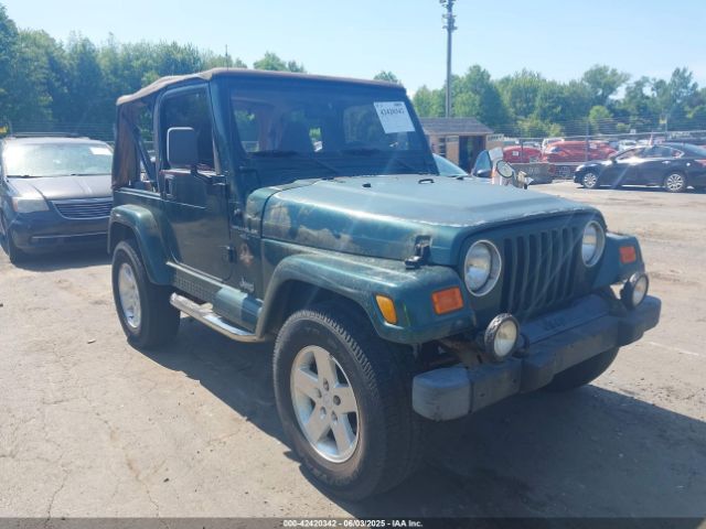 2000 JEEP WRANGLER 1J4FA59S0YP748057