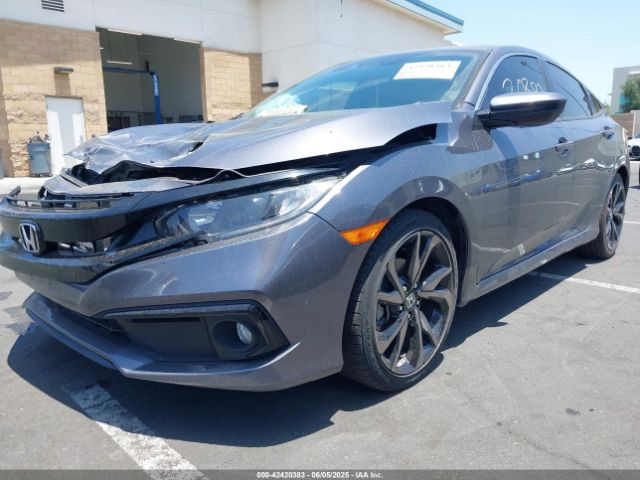2019 HONDA CIVIC 2HGFC2F8XKH540563 Photo 1