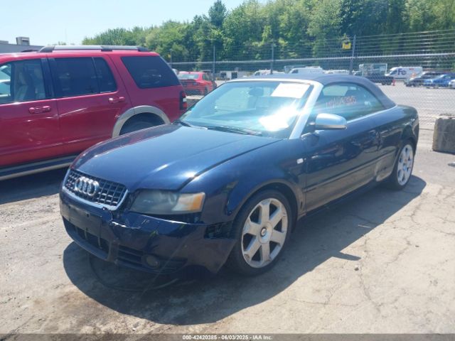 2005 AUDI S4 WUARL48H35K902107 Photo 1