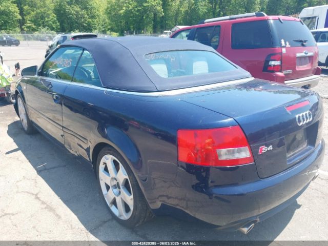 2005 AUDI S4 WUARL48H35K902107 Photo 2