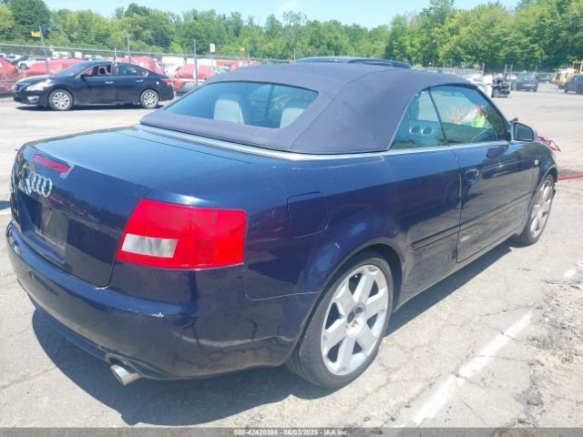 2005 AUDI S4 WUARL48H35K902107 Photo 3
