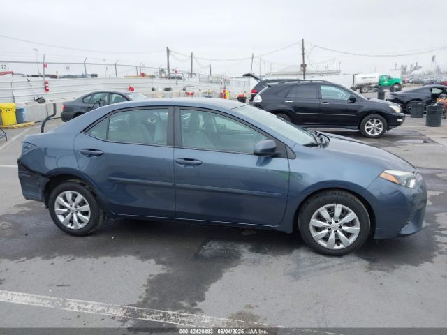 2T1BURHE3FC468305 Toyota COROLLA LE