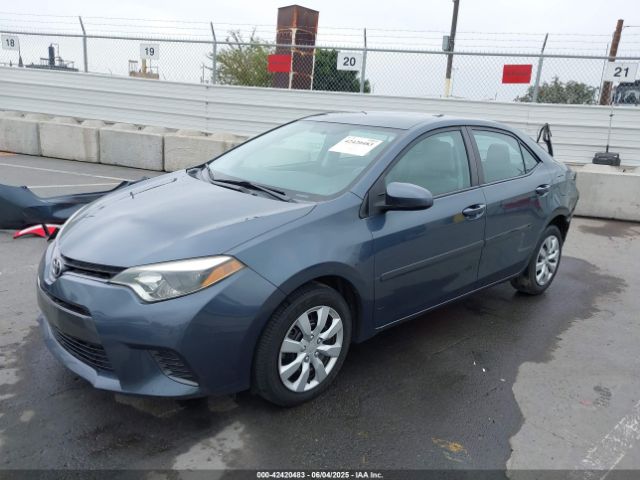 2T1BURHE3FC468305 Toyota COROLLA LE