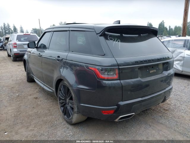 2019 LAND ROVER RANGE ROVER SPORT SALWV2REXKA841514 Photo 2