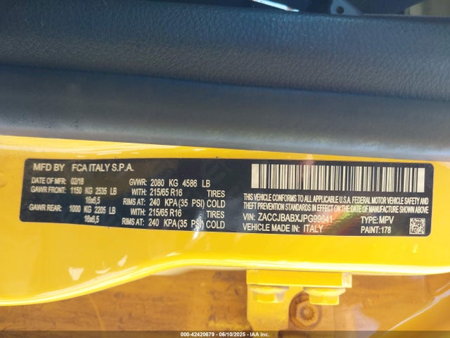 ZACCJBABXJPG99641 Jeep 2018