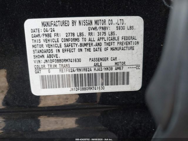 2024 NISSAN ARIYA JN1DF0BB0RM741630 Photo 8