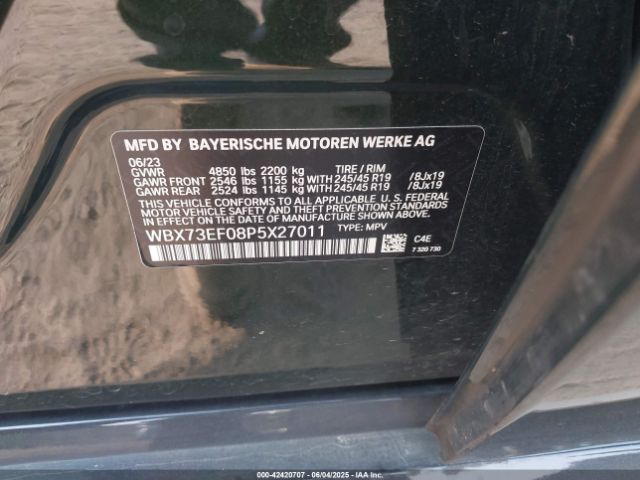 2023 BMW X1 WBX73EF08P5X27011 Photo 8