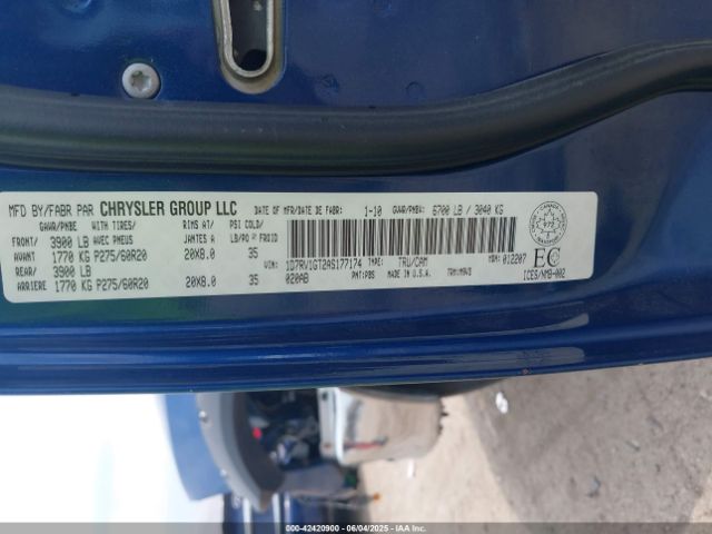 2010 DODGE RAM 1500 1D7RV1GT2AS177174 Photo 8