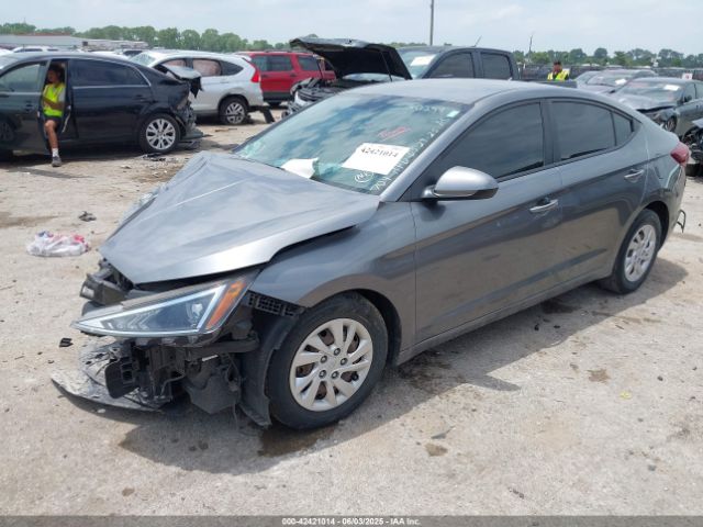 2019 HYUNDAI ELANTRA 5NPD74LF3KH494185 Photo 1