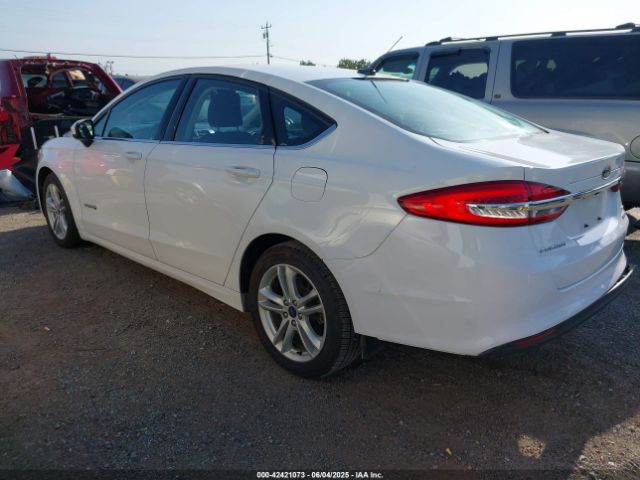 3FA6P0LU4JR249042 Ford Fusion Hybrid Se
