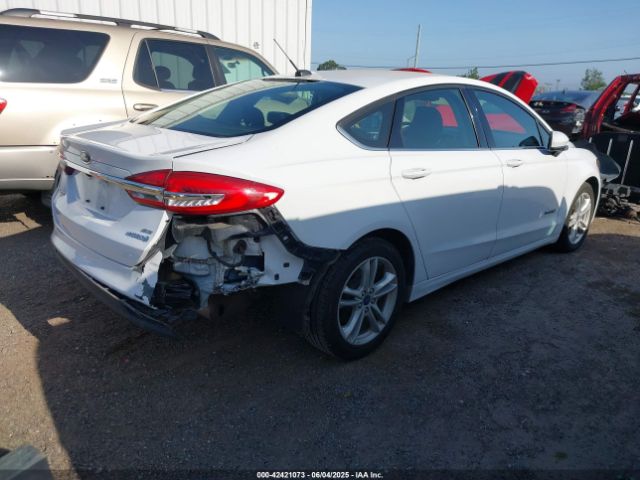 3FA6P0LU4JR249042 Ford Fusion Hybrid Se