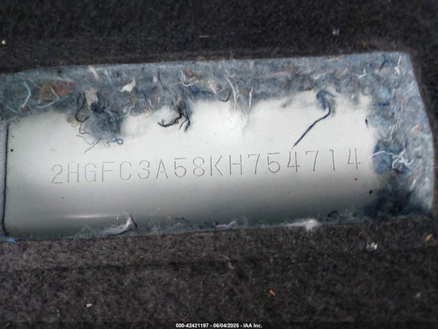 2HGFC3A58KH754714 Honda l15b7