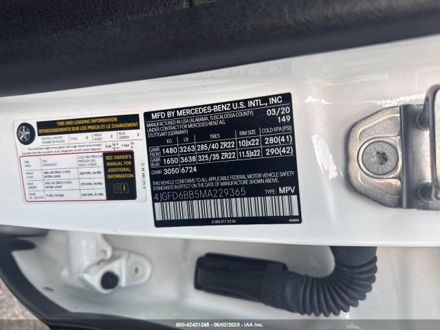 4JGFD6BB5MA229365 Mercedes-Benz Amg Gle 53 Coupe 4matic