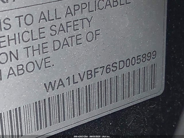 2025 AUDI Q7 WA1LVBF76SD005899 Photo 8