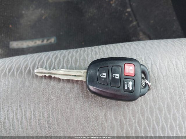2T1BURHE5EC120584 Toyota COROLLA LE