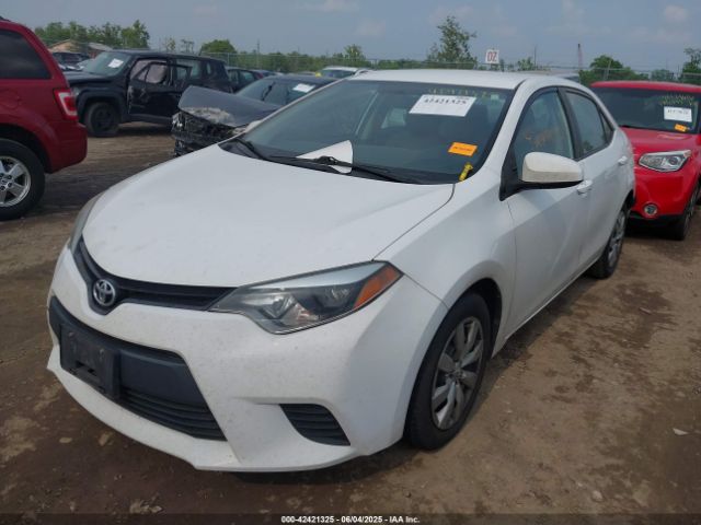 2T1BURHE5EC120584 Toyota COROLLA LE