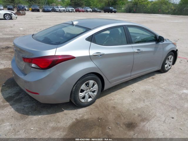 5NPDH4AE4GH752857 Hyundai ELANTRA SE