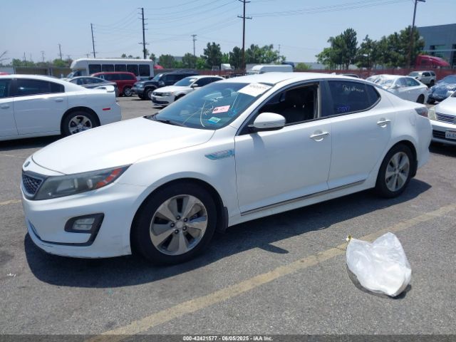 KNAGN4AD3G5093275 KIA Optima Hybrid Ex