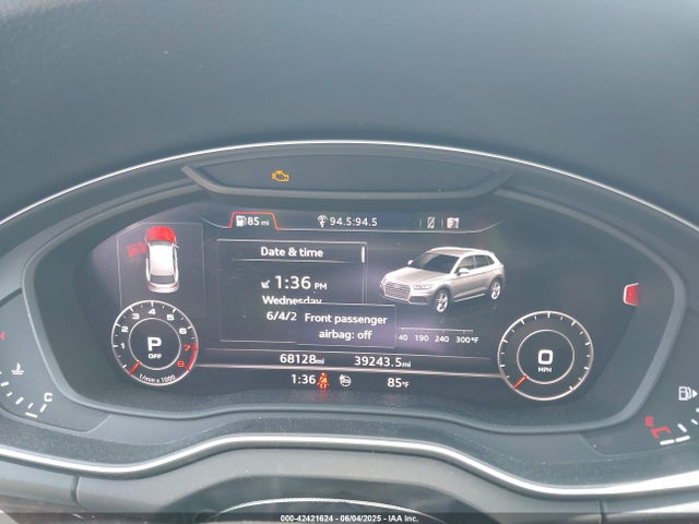 WA1BNAFY2K2032334 Audi 2019