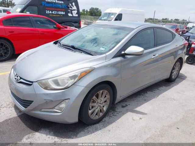 KMHDH4AEXFU388279 Hyundai ELANTRA SE