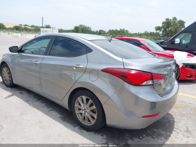 KMHDH4AEXFU388279 Hyundai ELANTRA SE