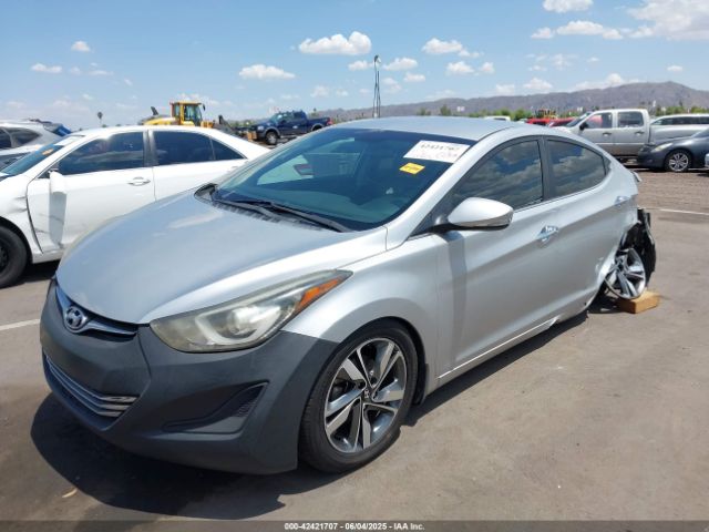 KMHDH4AEXFU303070 Hyundai Elantra Limited
