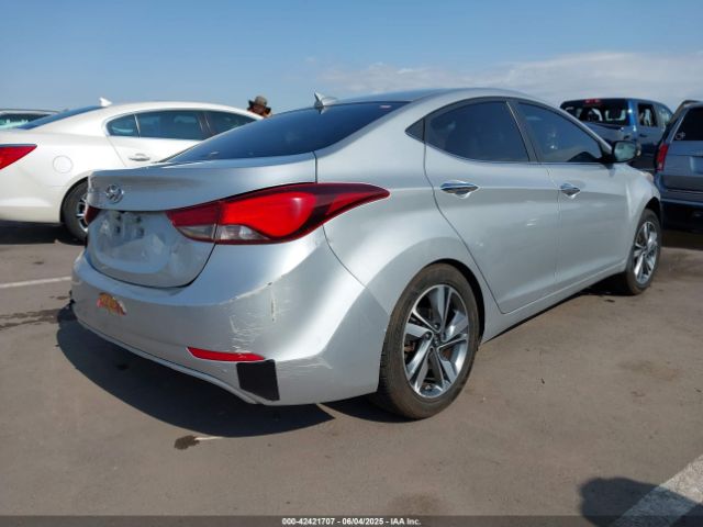 KMHDH4AEXFU303070 Hyundai Elantra Limited