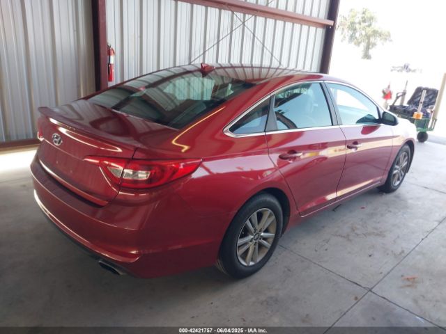 5NPE24AFXFH154138 Hyundai SONATA SE