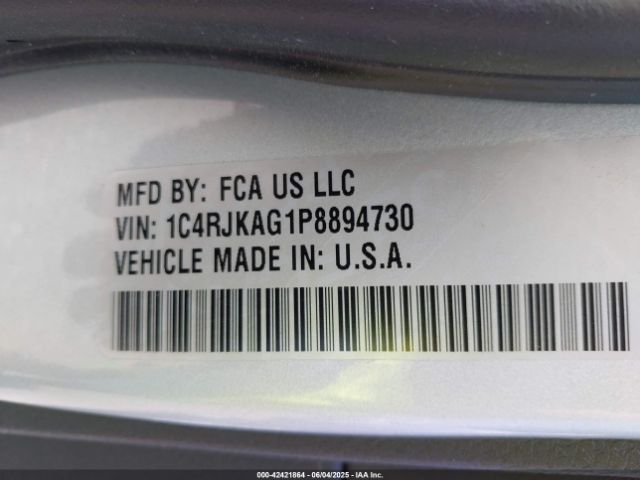 1C4RJKAG1P8894730 Jeep Grand Cherokee L Laredo 4x4