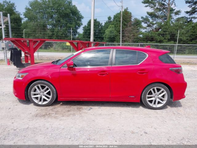 JTHKD5BH0E2192432 Lexus CT 200H
