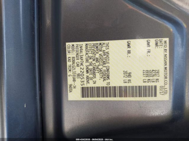 1N4AL3AP7HC220535 Nissan Altima