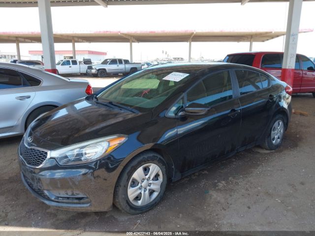 KNAFK4A68G5559806 KIA FORTE LX