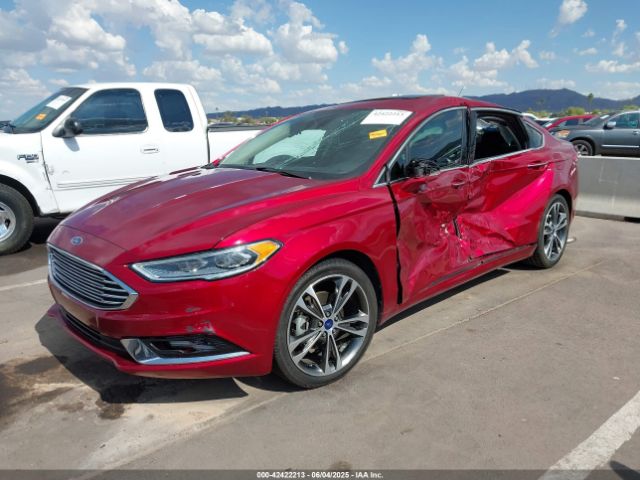 2017 FORD FUSION 3FA6P0K98HR207447 Photo 1