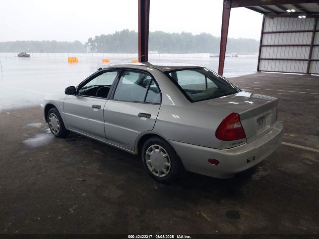 2001 MITSUBISHI MIRAGE JA3AY26C91U036479 Photo 2